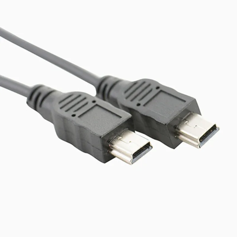 Mini USB 5Pin Female To Mini Usb 5pin Male + Micro USB Male Y Splitter 1 To 2 Converter Charging Cable 30CM