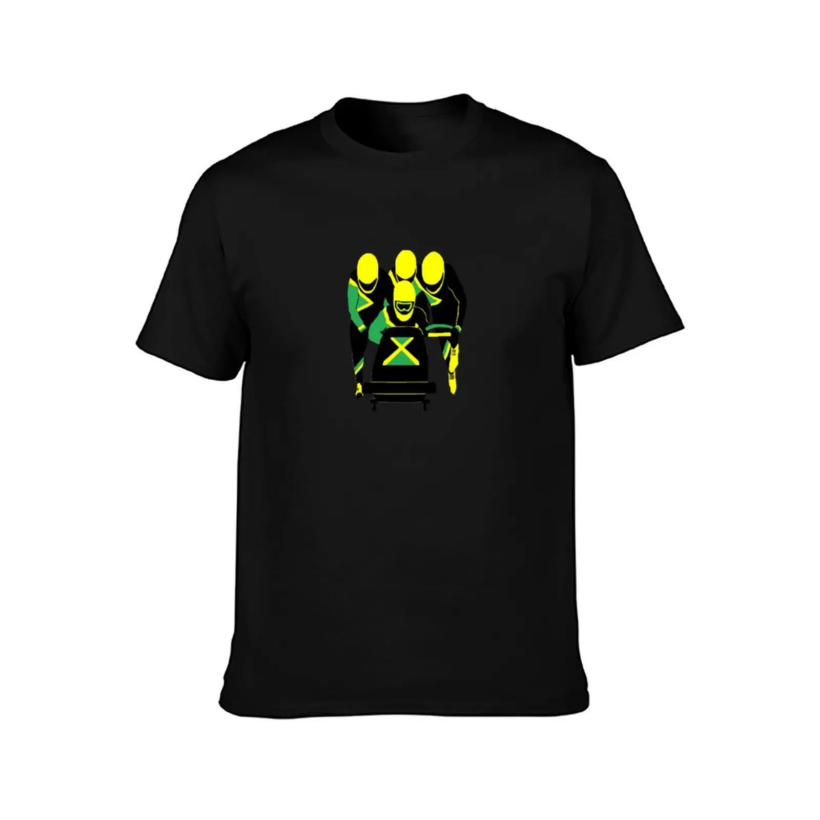 Jamaican Bobsled Team T-Shirt Breathable Mesh Panel T-Shirt