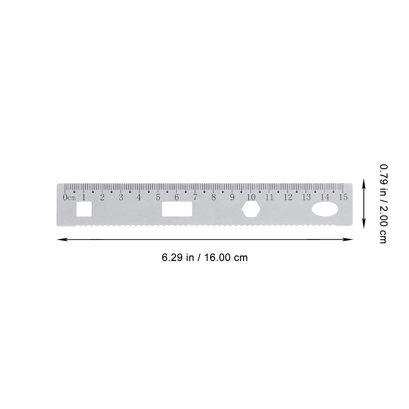 Metal Ruler Set Tools Protractor Triangle Plate Semicircle Ruler for Students School Use Drafting Architecture