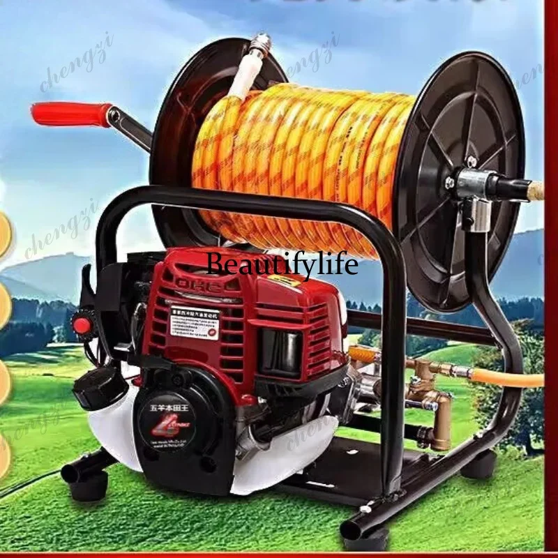 H134  Spraying machine, four-stroke high-pressure spraying pump, pesticide spraying and disinfection spray view 4