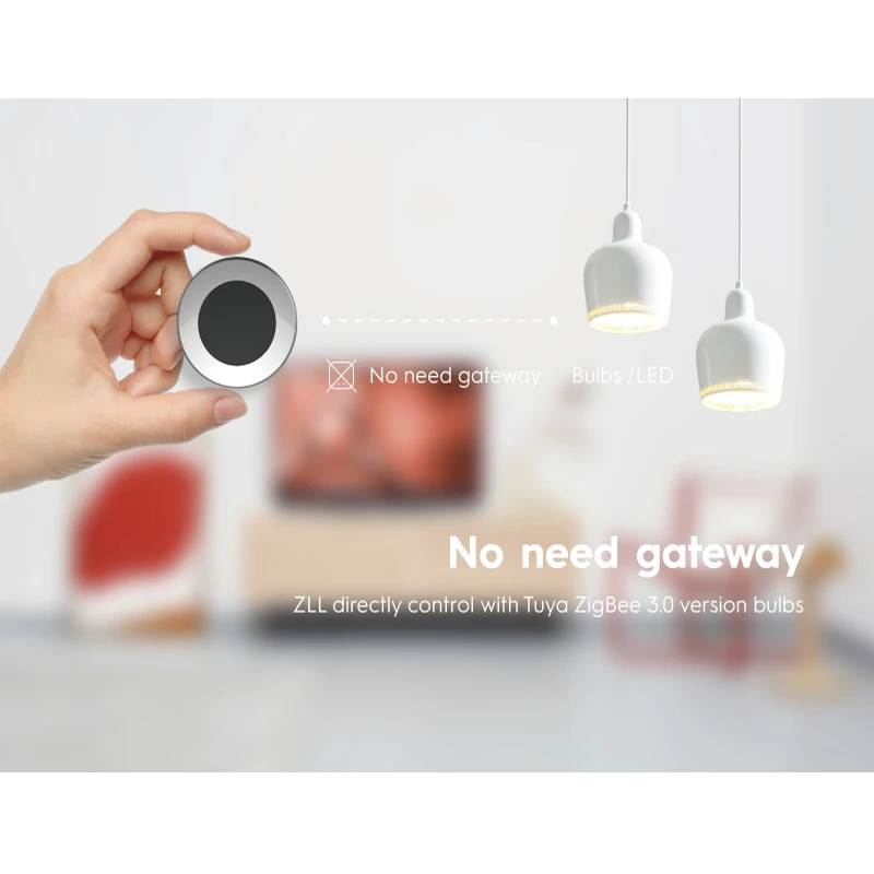 IHSENO Tuya ZigBee Smart Knopf Wireless Szene Schalter Taste Controller Automation Szenario für Smart Leben Über Zigbee Gateway