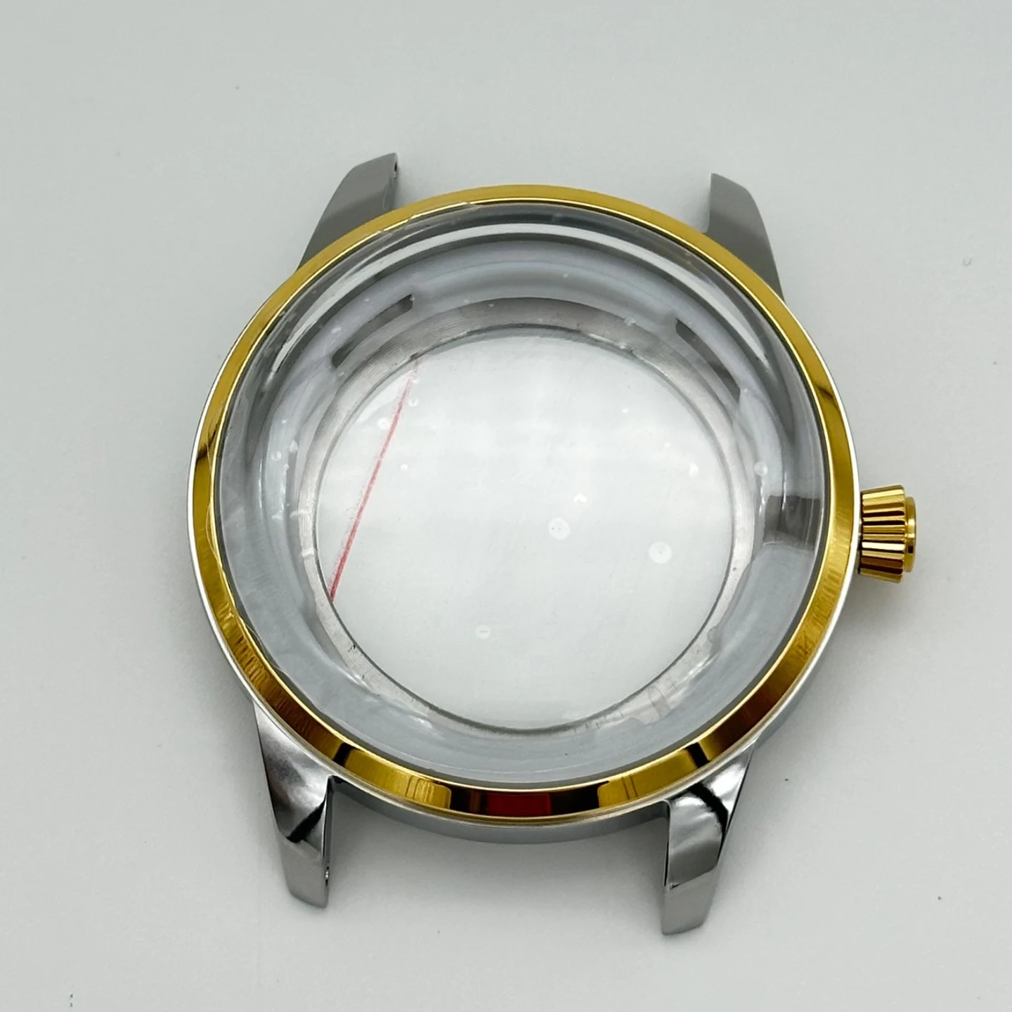 

40.6mm cocktail men's mechanical watch case compatible with NH35\NH36\NH38 movement