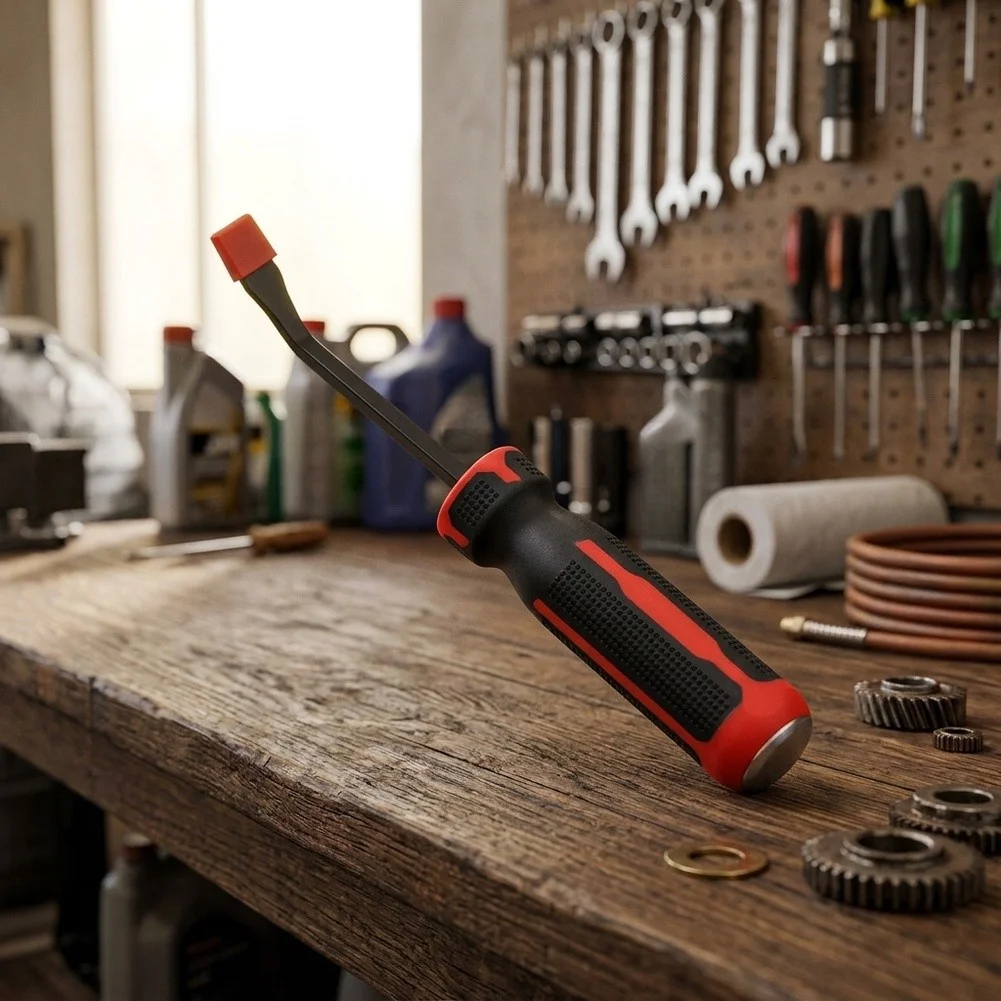 Red Black 8 12 18 24 Inch Pry Bar Set With Thicker Strike Cap Handle For Removing Baseboards Wall Tiles And Nail Extraction