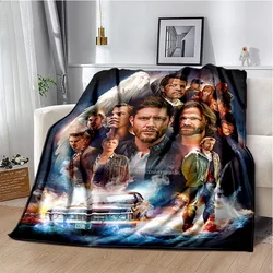 Supernatural join the hunt Throws Blanket Sofa Hiking Picnic Super Soft Quilt Fashion Bed Thermal Flannel Blanket birthday gift