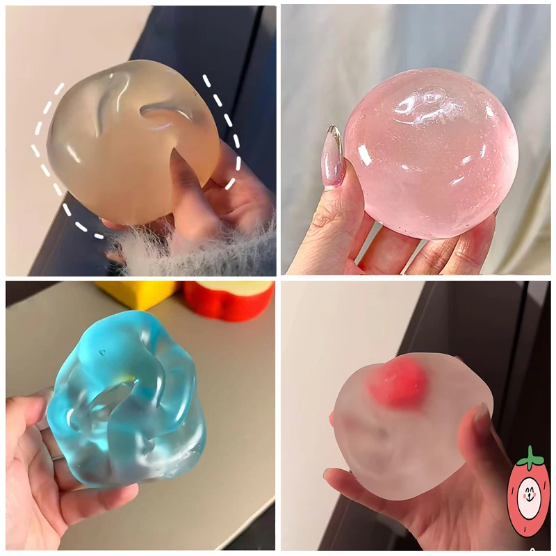 Maltose Stress Balls Sensory Toy Slow Rise  Toys For Kids And Adults Hand Exercise Squeeze Gifts