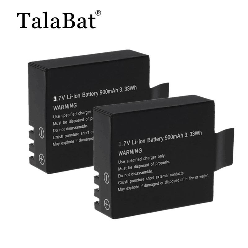 Akumulator 3,7 V 900 mAh do kamery sportowej SJCAM SJ4000 SJ5000 SJ6000 SJ7000 SJ8000 M10 EKEN H8 H8R H9