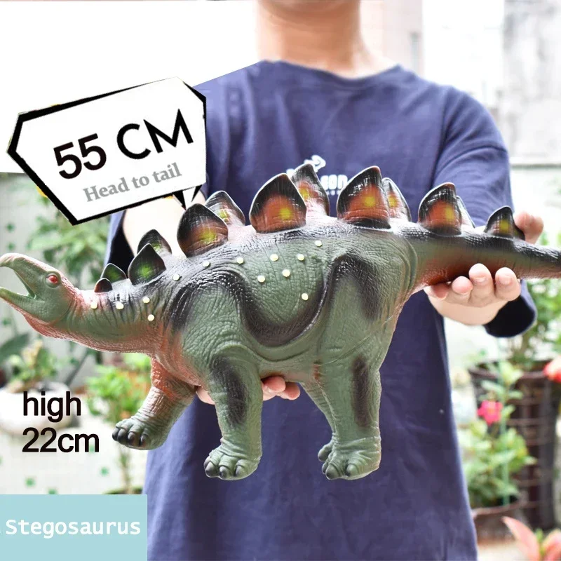 68CM Big Size Dinosaurus Speelgoed Jurassic Park Tyrannosaurus Rex Zachte Puppets Velociraptor Shark Dinosaur Worlds Model Speelgoed voor jongens