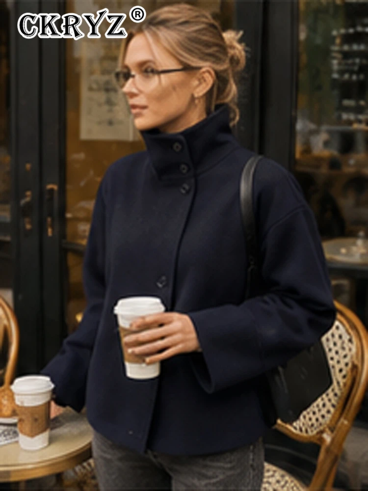 Ladies Fall Winter 2026 Casual Daily Jackets Thermal Button Windproof Trendy For Women Cold Weather Streetwear Coats Loose Fits
