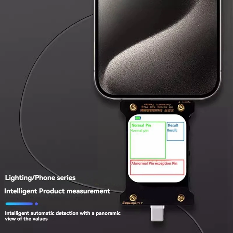 Probador automático de detección de inserción de cola para Iphone Android, interfaz Apple tipo C, Huawei, Xiaomi, reparación de todos los modelos