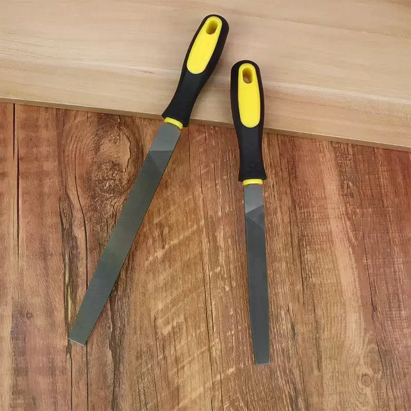 6/8/10/12 Inch High Carbon Steel Flat File Durable Sharp Files For Stone Glass Metal Sanding Tool Woodworking Hand Tools