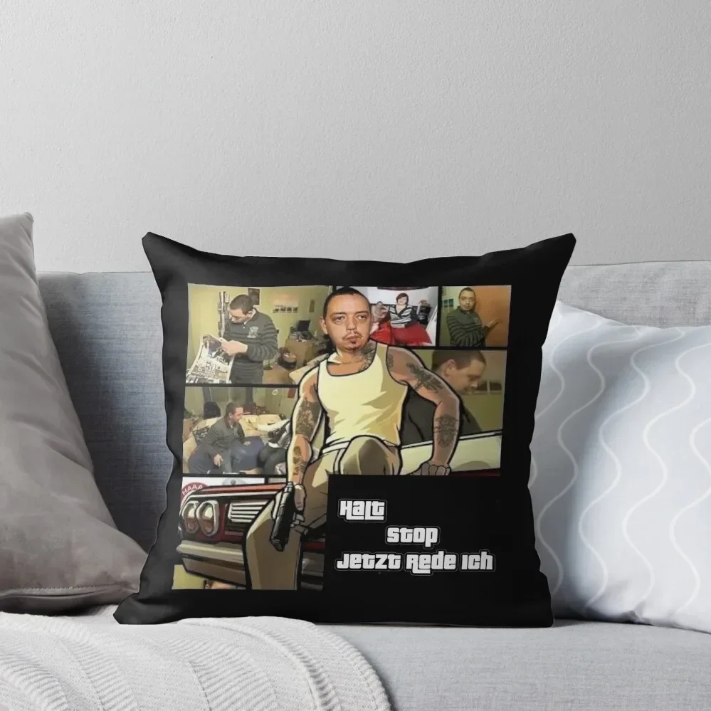 

Halt Stop Psycho Andreas Women Swap Now I'm talking Throw Pillow Decorative Sofa Cushions Sofa Pillow Cover Pillow