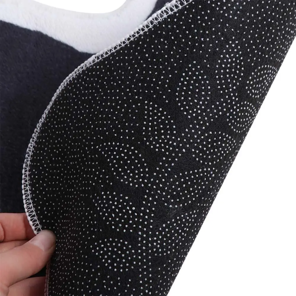 

Home Decoration Black Cat Cat Shaped Floor Mat Absorbent Super Soft Floor Carpet Cute Non-Slip Floor Rugs Household