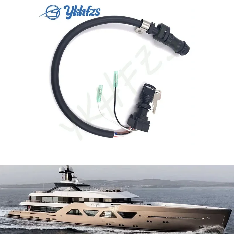 For Yamaha Outboard Motor Accessories 7-core Wire Harness Lock MAIN SWITCH ASSY 6H3-82510-03