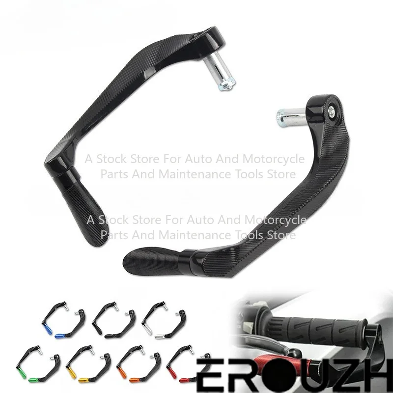 22mm Handlebar Universal Motorcycle Brake Clutch Levers Guard Protector Die-casting Aluminum Alloy Handguard Accessories