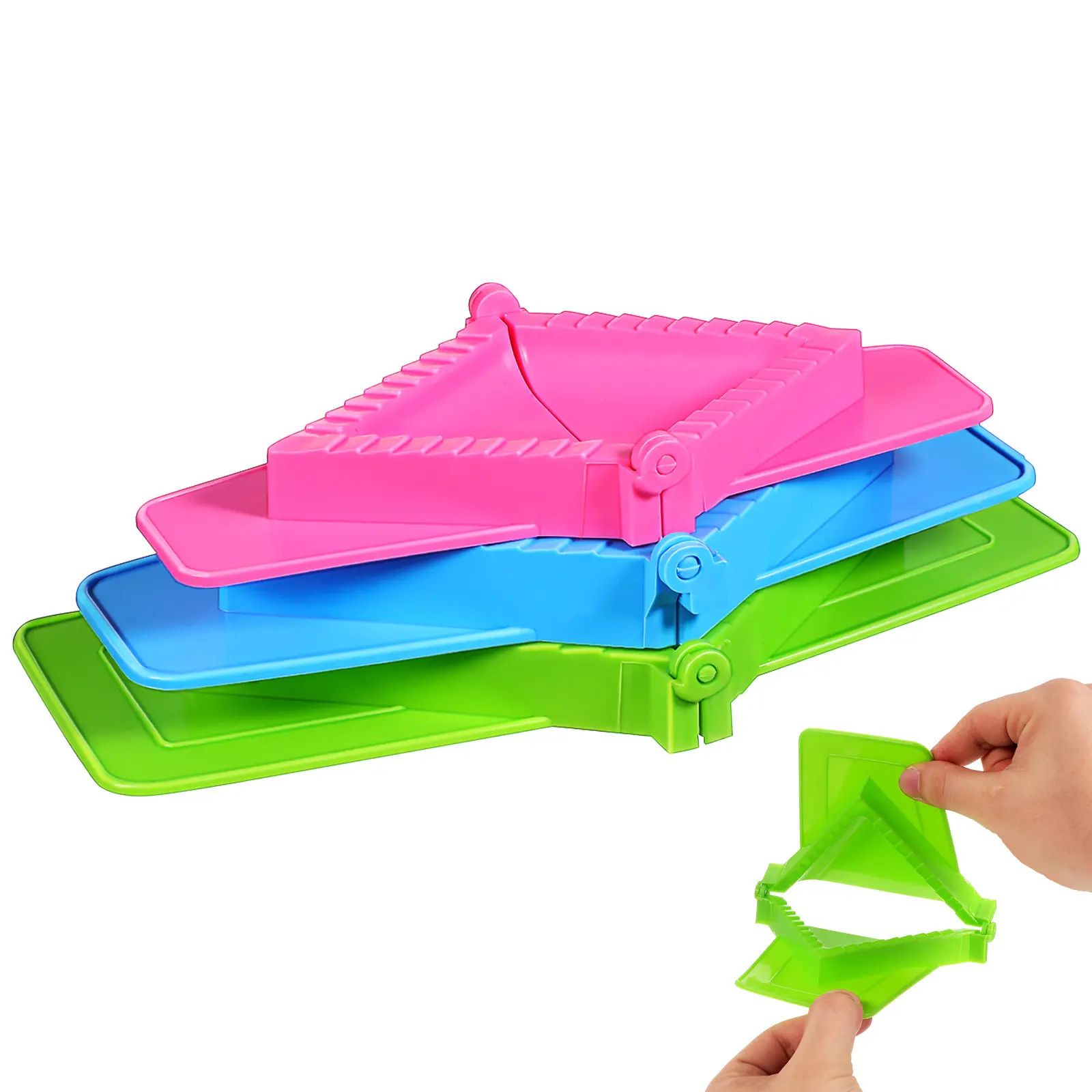 3Pcs Dumpling Mold Plastic Set - Gyoza Dumpling Maker 리뷰 및 가격