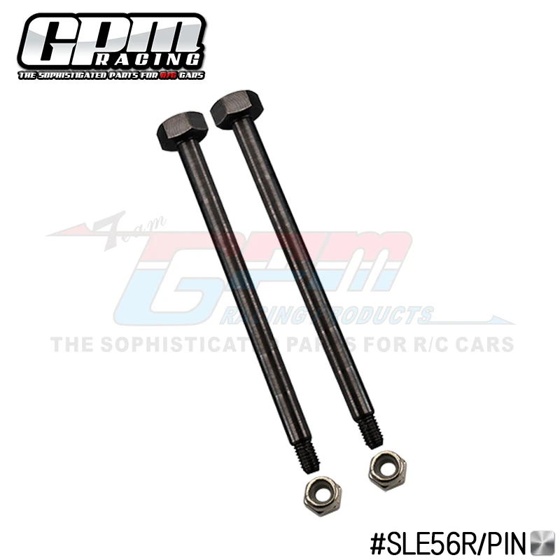 

GPM Medium Carbon Steel Rear Suspension Outer Pins For TRAXXAS 1/8 4Wd Sledge