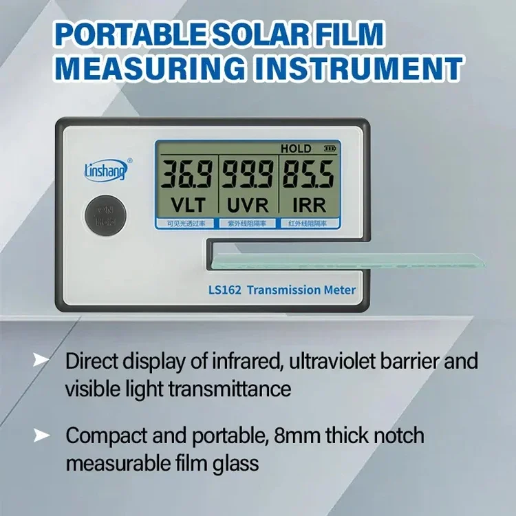 Transmission Meter Nano Ceramic Testing Machine 950nm 1400nm Solar Window Tint Film Tester