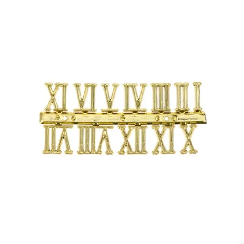 Clock Numerals Set Arabic Roman Number DIY Digital Clock Numbers for Replacement 