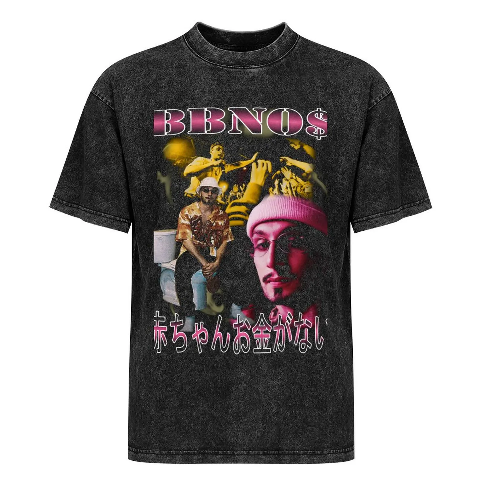 BBNO$ Vintage Bootleg T-Shirt vintage summer top funny t shirts for men