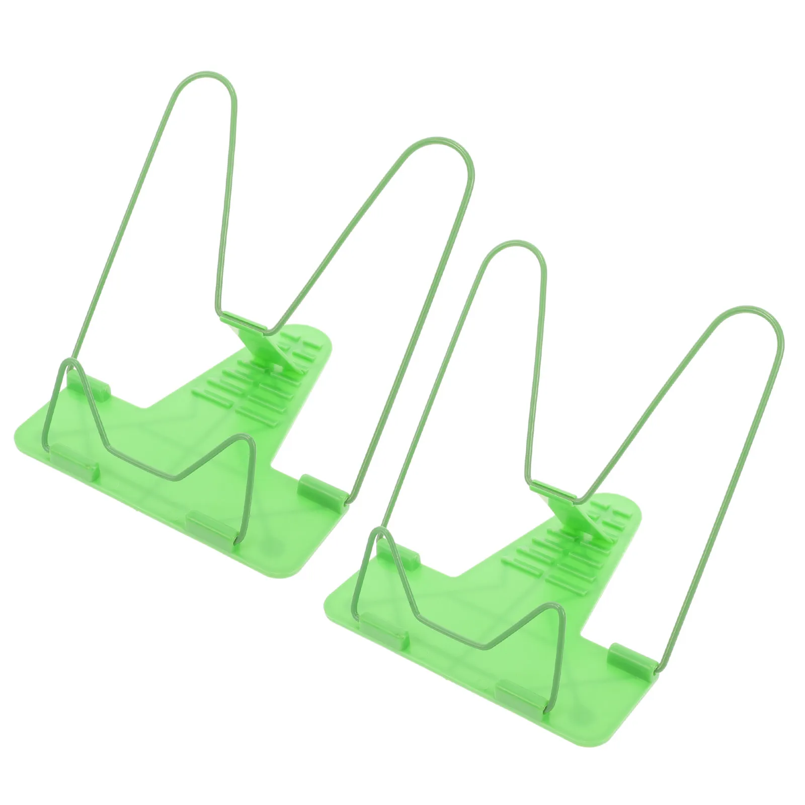 

2Pcs Reading Shelf Multi-Angle Adjustable Book Stand Portable Lightweight Book Support for Home Office Dorm Study Reading