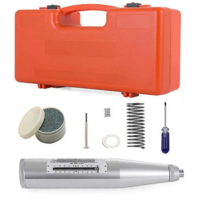 Concrete Test Hammer Rebound Tester Hammer Resiliometer Zc3 Portable Resiliometer Test Meter Tool Rebound Tester