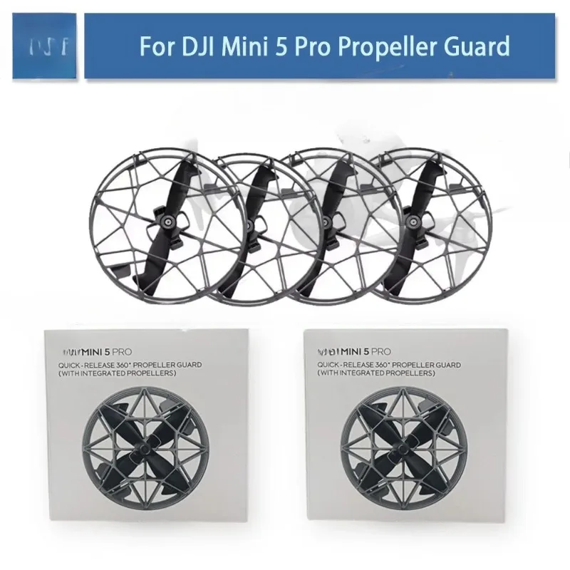 Original DJI Mini 5 Pro Propeller Guard 360° Full Surround Quick Release Protector Cage Mini 5PRO Drone Accessories