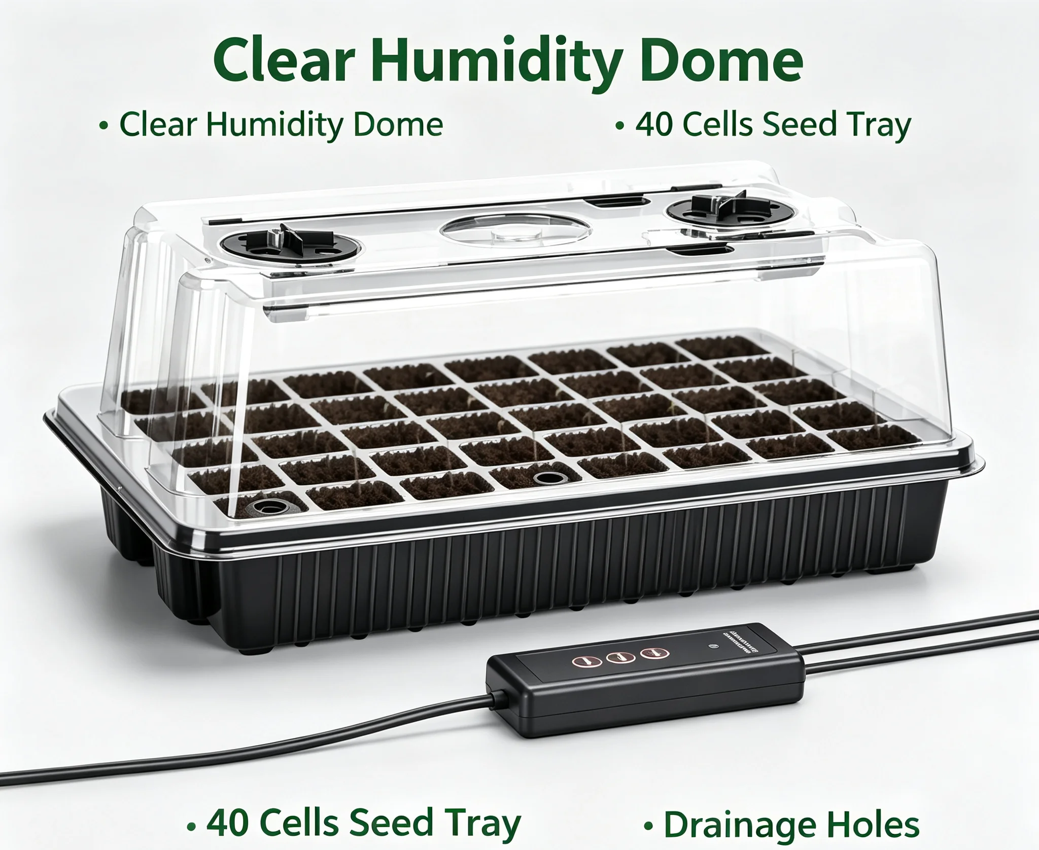 HTMCK 1 Set, Bandejas de Germi - Smart Garden Domes reseña y precio