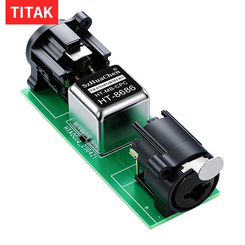 Professional 6.35 XLR Isolator Audio Noise Filter Suppressor Eliminator for PC Mixer Microphone Durable 1 PCS System
