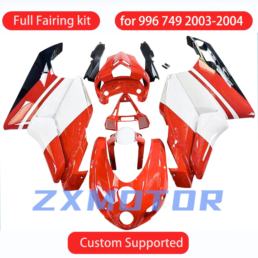 Injection Fairings 749 2003 2004 Aftermarket Racing Motorcycle Body Parts Set Fairing Kit for DUCATI 999 03 04