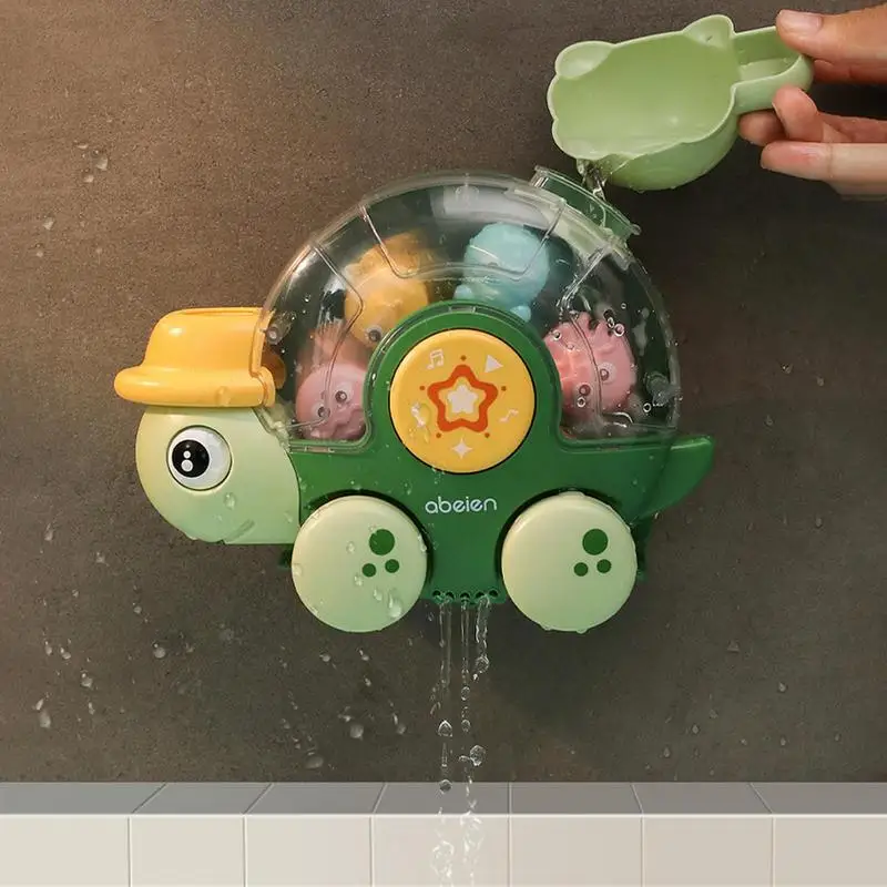 Jouet de bain pour enfants, jouets de baignoire, tortue, jouet de natation, jouet mentaires oriel coule, tout-petit, bébés