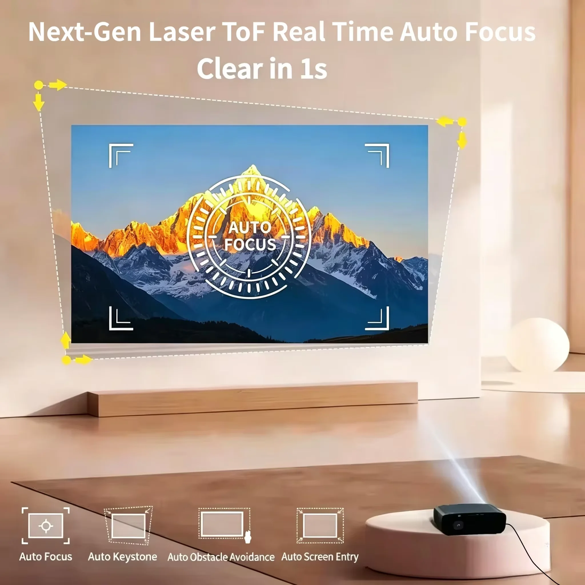 Projecteur 4K 4000 ANSI Lumens - Home Cinema Experience avis et prix