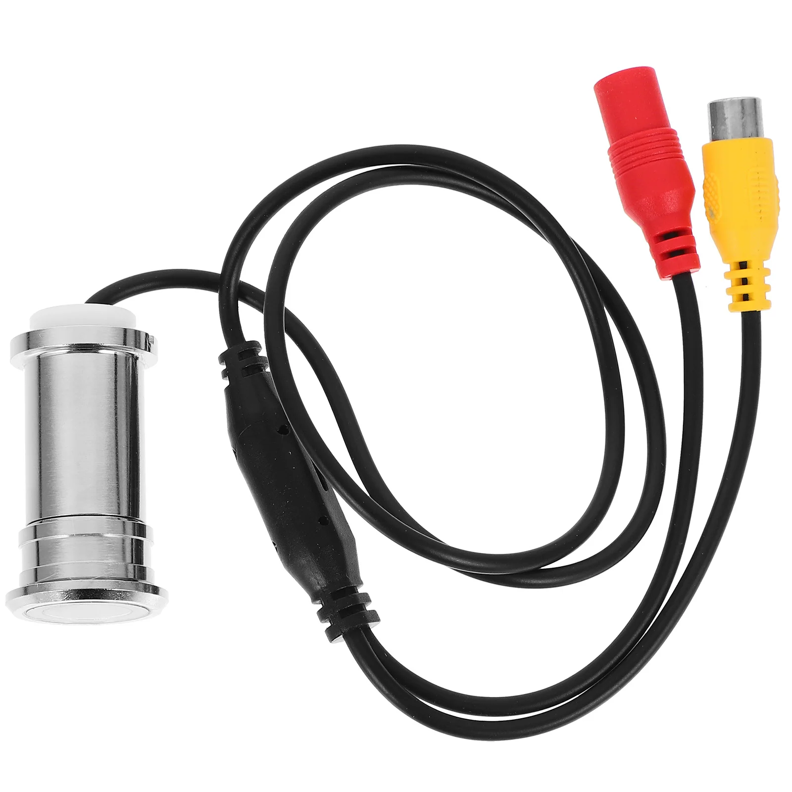 

【】Wide Angle Hd Door Viewer Hole Camera 3.6Mm Lens 800Tvl 1/4 Inch Cmos Mini Video Camera 90 Degree View Surveillance Home