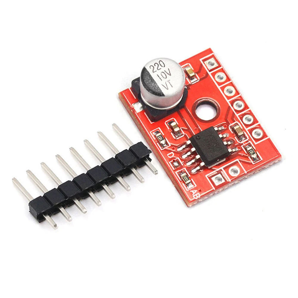 2 pz XS9871 Mini classe AB modulo scheda amplificatore di potenza digitale DC2.5-5V Mono 5W amplificatore di potenza Audio con intestazione Pin non saldata