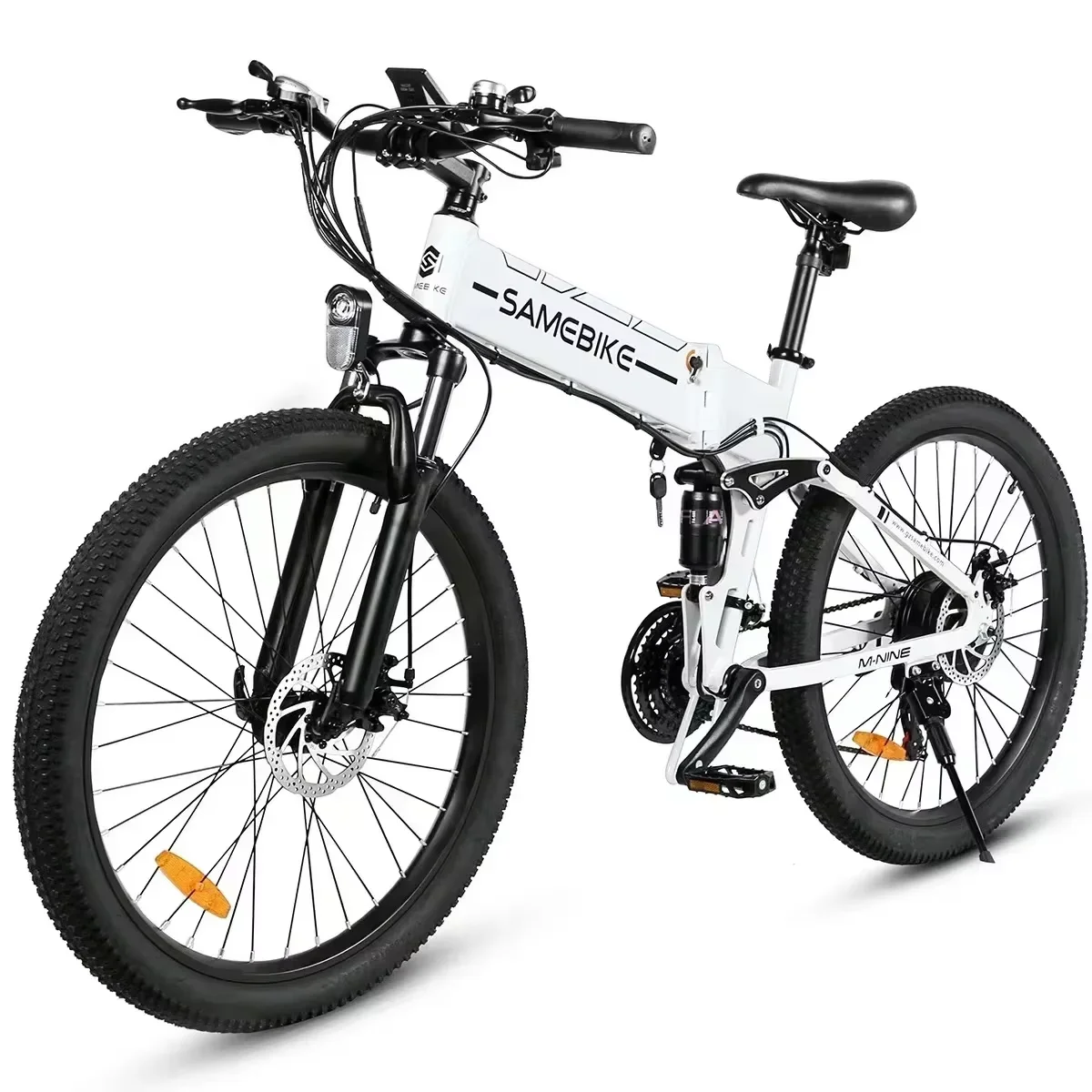 AliExpress NONE SAMEBIKE Electric Bicycle LO26-II 900W Motor 48V14AH Battery Hydraulic brake Folding Electric Bike 26-inch Tire off-Road E-bike