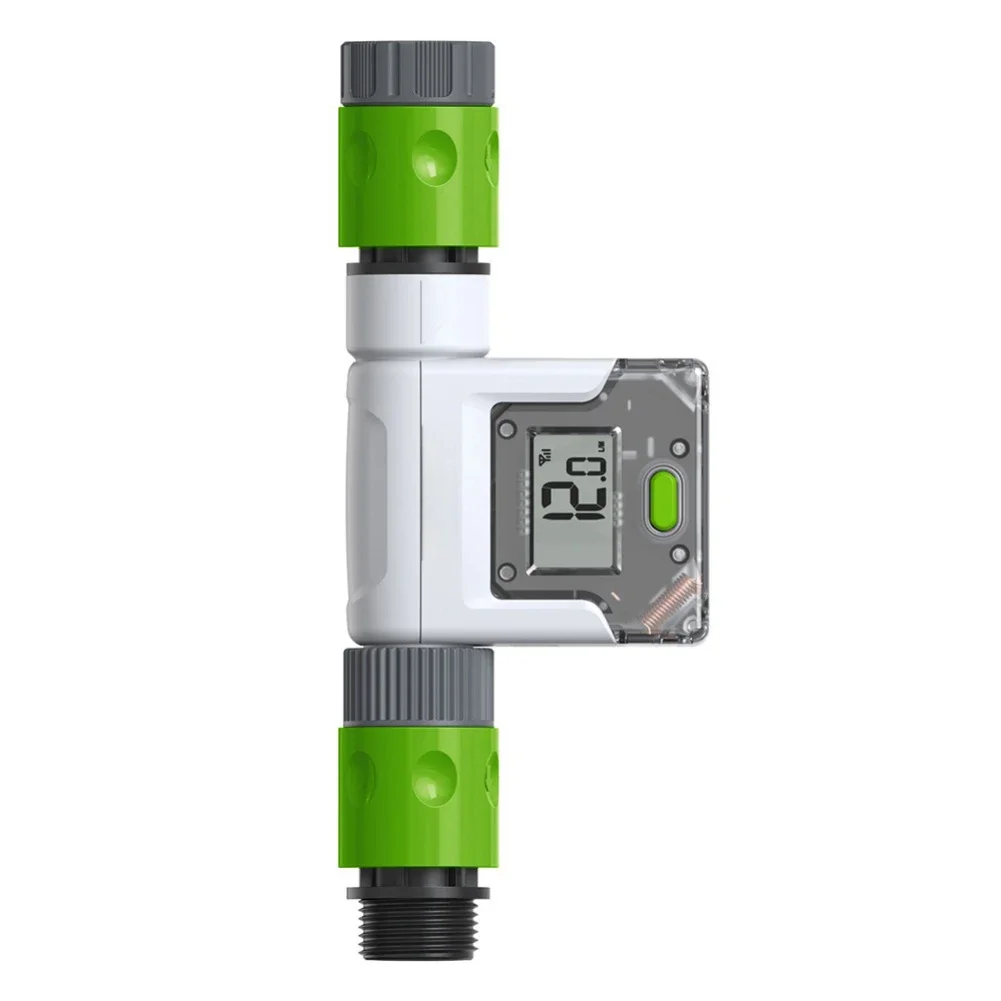 For For Smart Wifi Water Flow Meter Real Usage Tracking Digital Counter For Garden Lawn Sprinkler Irrigation System Home Monitor