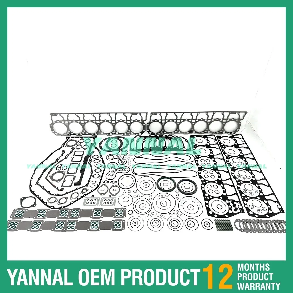 Full Gasket Kit For Caterpillar C32 forklift Diesel engine Excavator Spare Parts