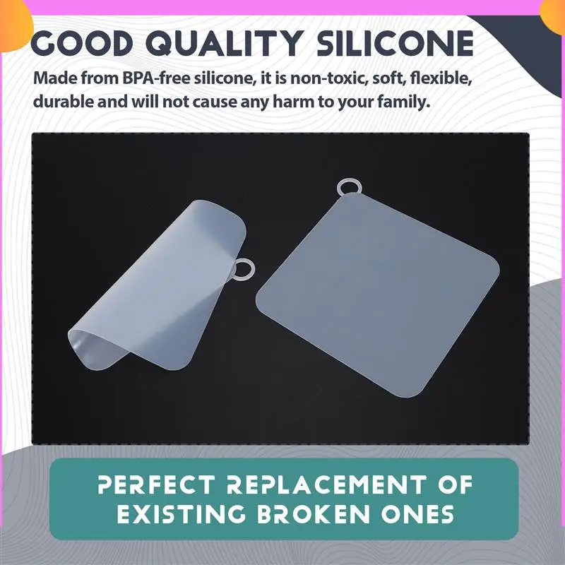 A23P حوض سدادة سيليكون استنزاف سدادة ، الحمام استنزاف المضادة للرائحة حصيرة ، دش استنزاف سدادة للحمام ، غطاء حوض المطبخ 3 قطع #5