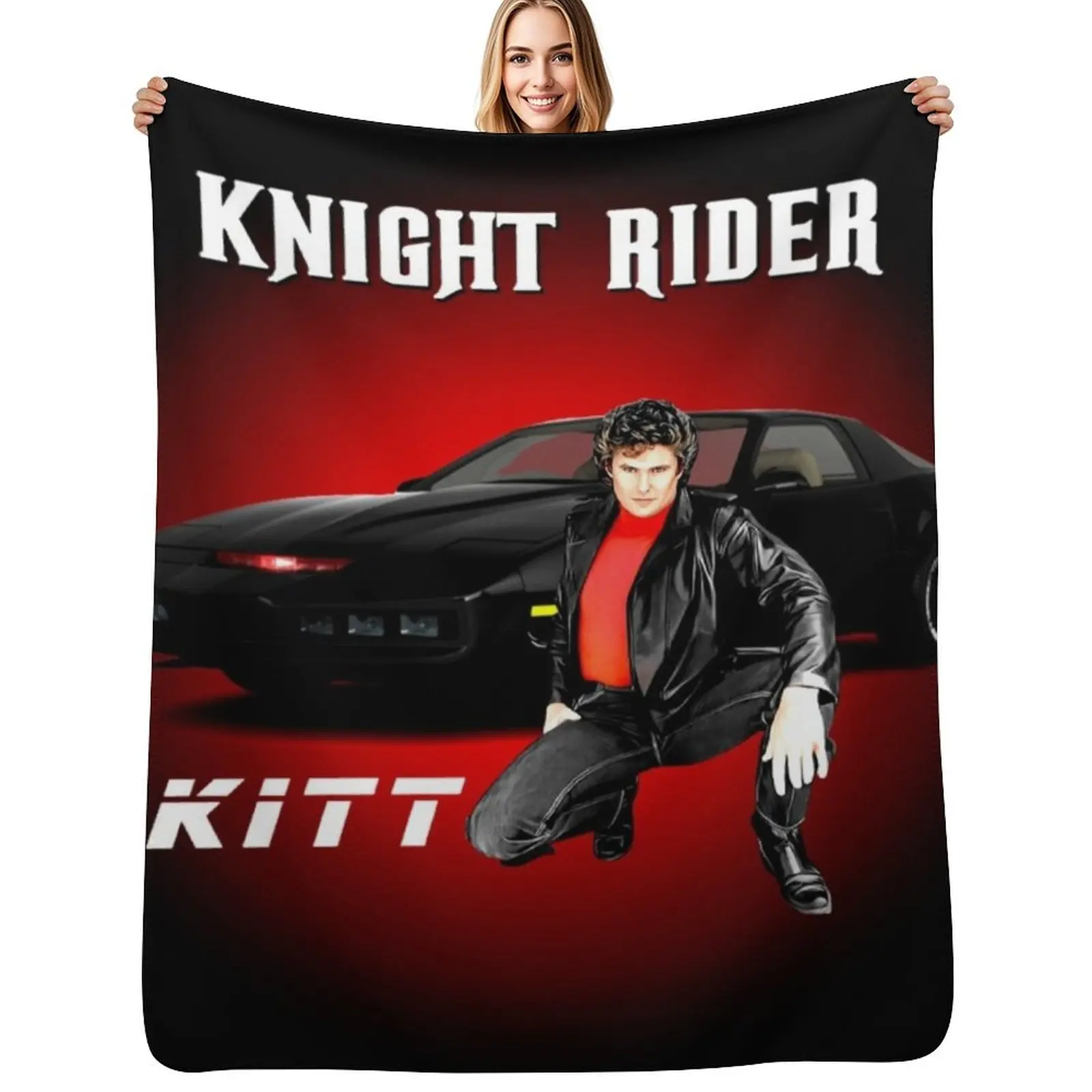 K2000, knightrider Throw Blanket Retros Sofa Quilt Picnic Flannel manga Soft Blankets