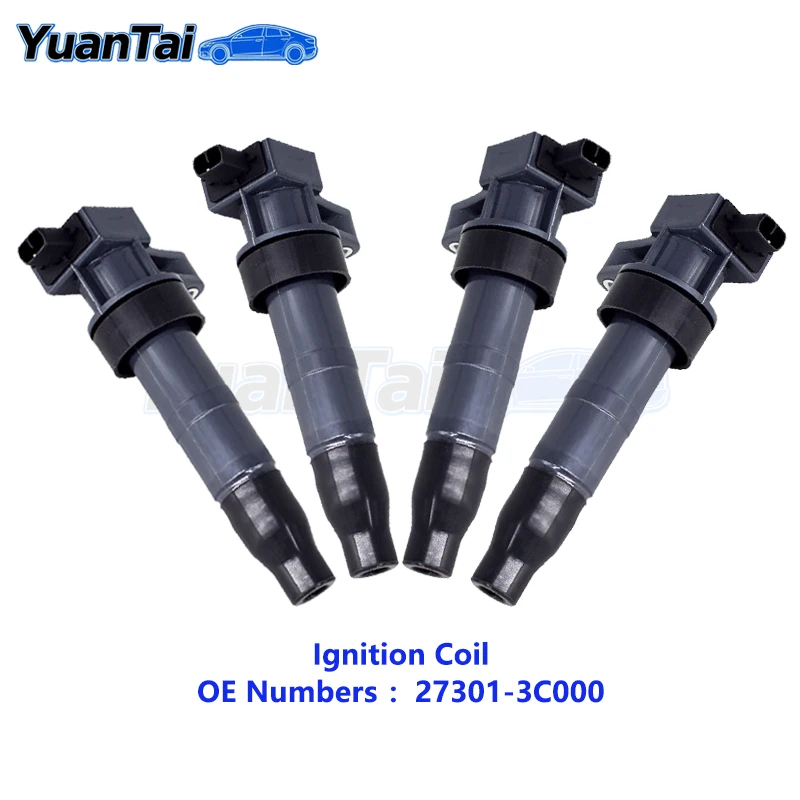 

Ignition Coil 27301-3C000 for KIA Carens Magentis Opirus Sorento fit Hyundai Equus Genesis ix35 Grand Santa Sonata V 273013C000