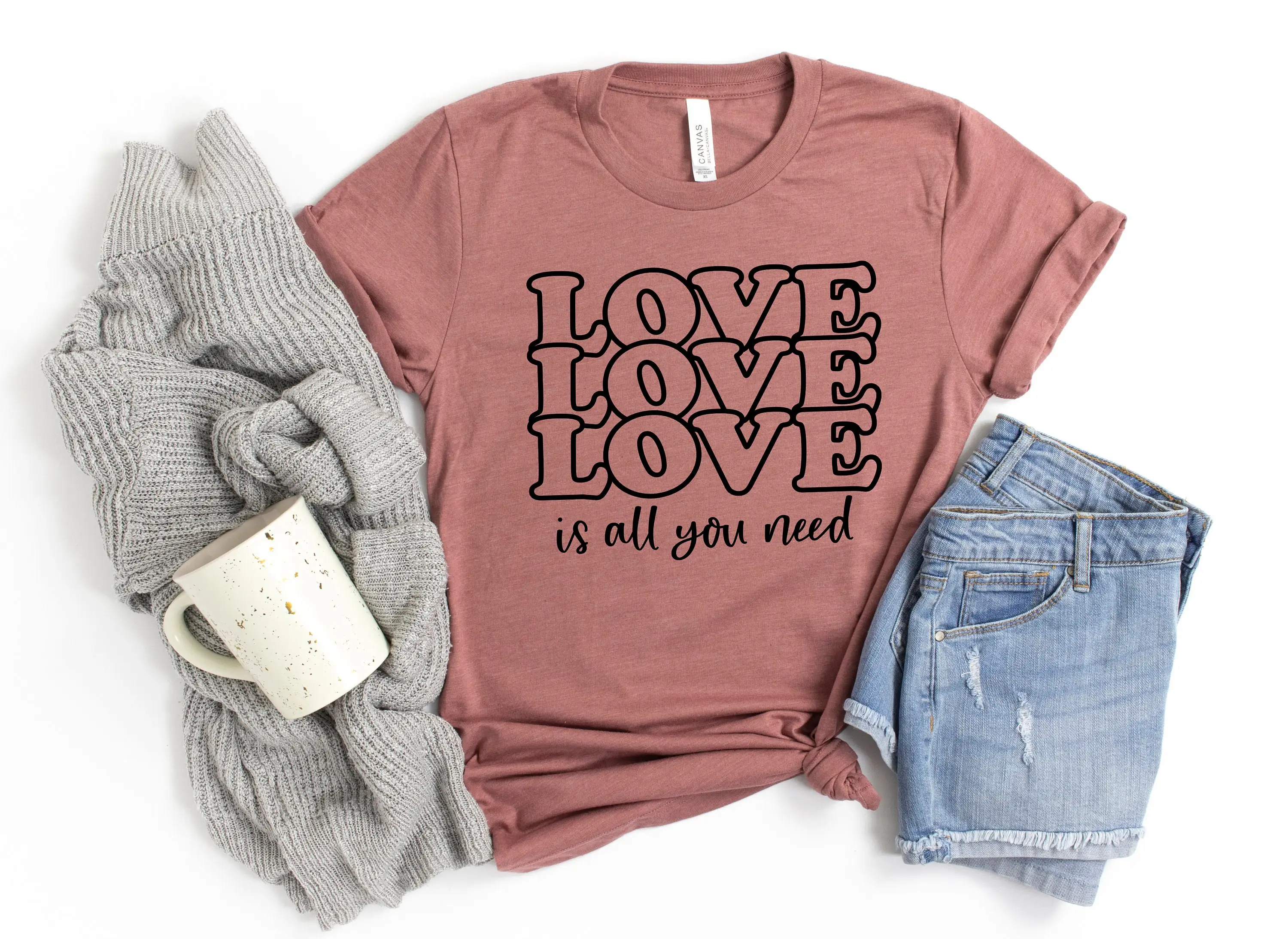 Love T Shirt Cute With Hearts Boyfriend And Girlfriend Couple Ideas Matching Valentines