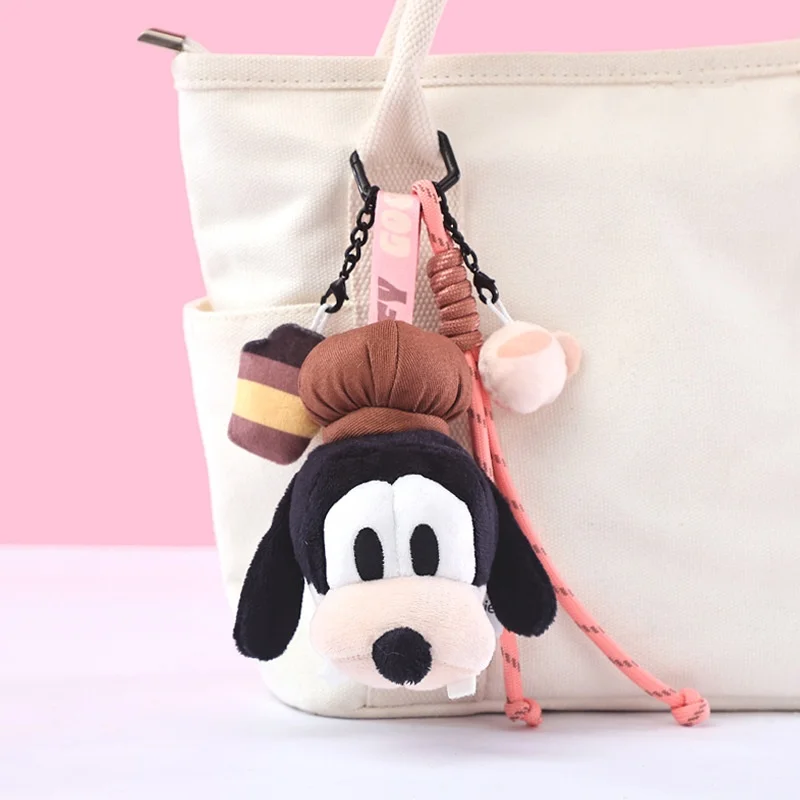 Klassische Anime kleine Anhänger Plüsch Schlüsselanhänger Mickey Mouse Puppen Kuscheltiere Weihnachtsgeburtstagsgeschenke für Kinder – Detail 7