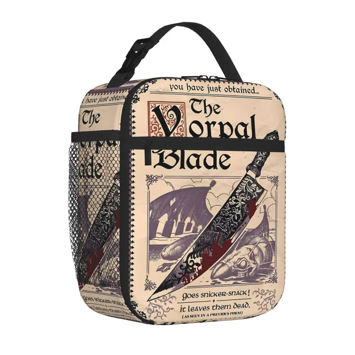 Bestselling The Vorpal Blade (Alice Madness Returns) Industrial Style Durable Lunch Bag Roadside Stop Carry Lunch Bag