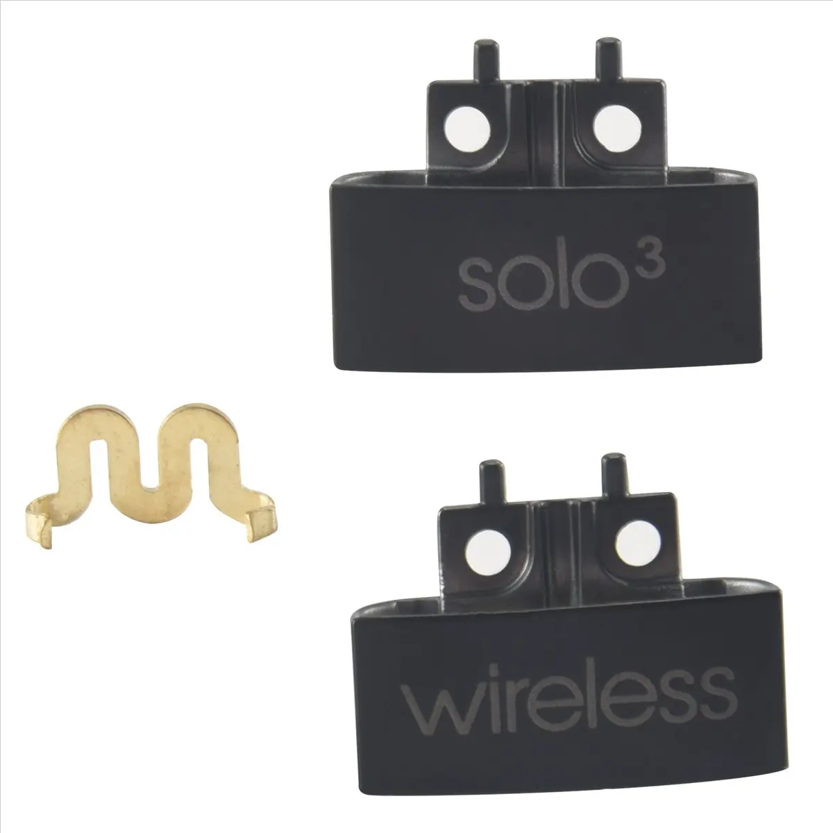 A49T Hinge Replacement Headband Connector Hinge Clip Cover for Solo 3 Wireless A1796 On-Ear Headphones Matte Black
