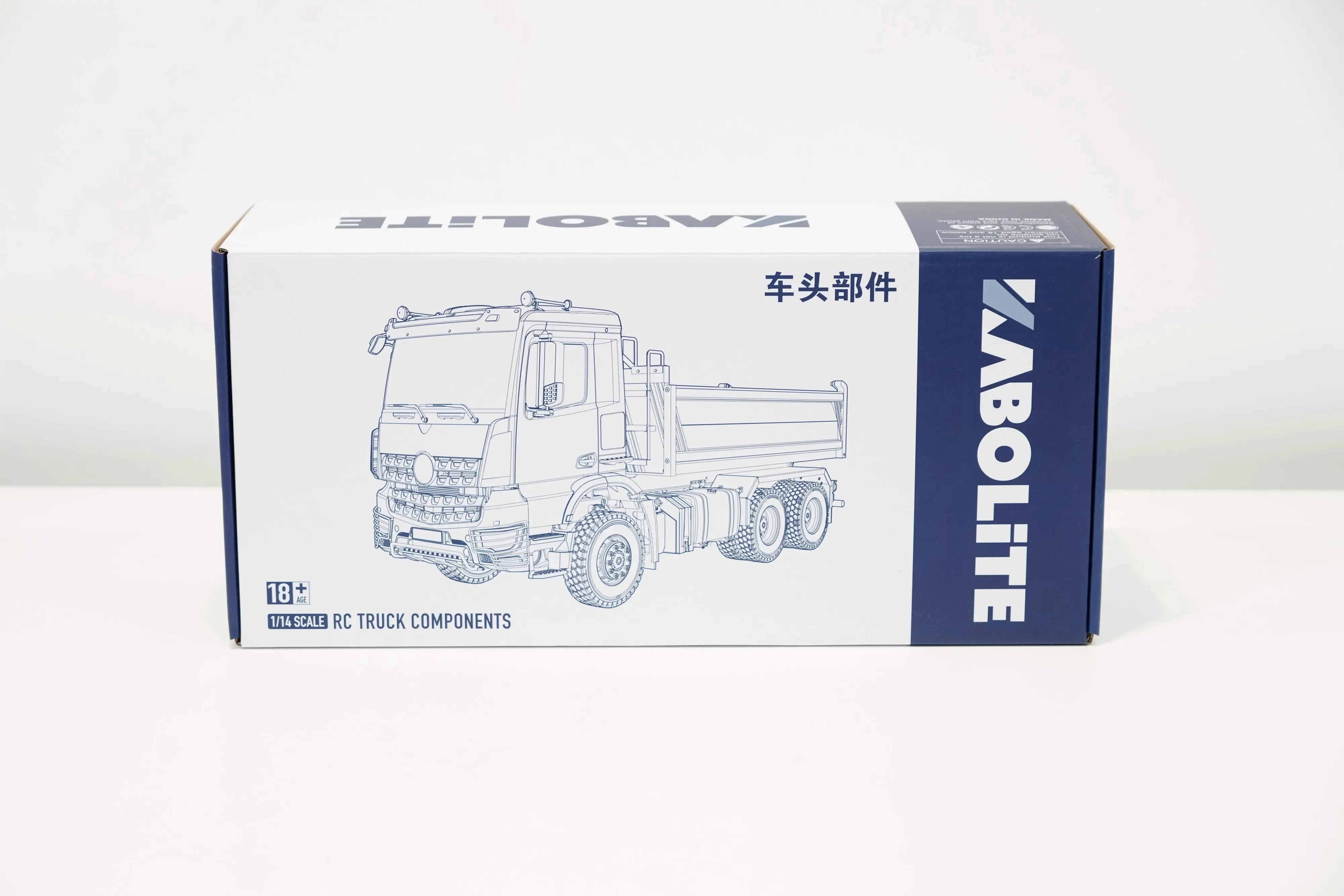 KABOLITE Low Top AROCS Engineering Car Shell  for 1/14 Tamiya RC Dump Truck Tipper Trailer SCANIA 770S VOLVO BENZ MAN TGX Car