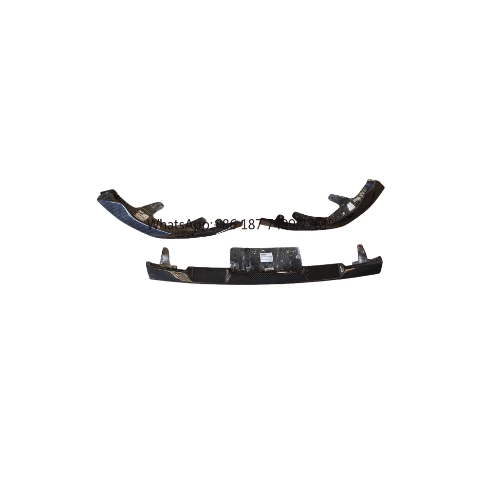 

Suitable for .'s New 3 Series Retrofit Upgrade, High-quality Carbon Fiber Front Lip and Front Spoiler Three Piece Set