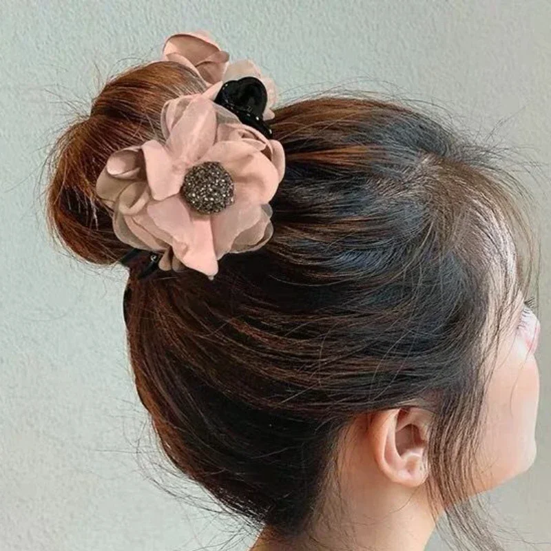 Lazy Hair Claw Headdress Ball Head pin Horsetail Buckle  Catch Clip Korean Female grip for Women  Accessories