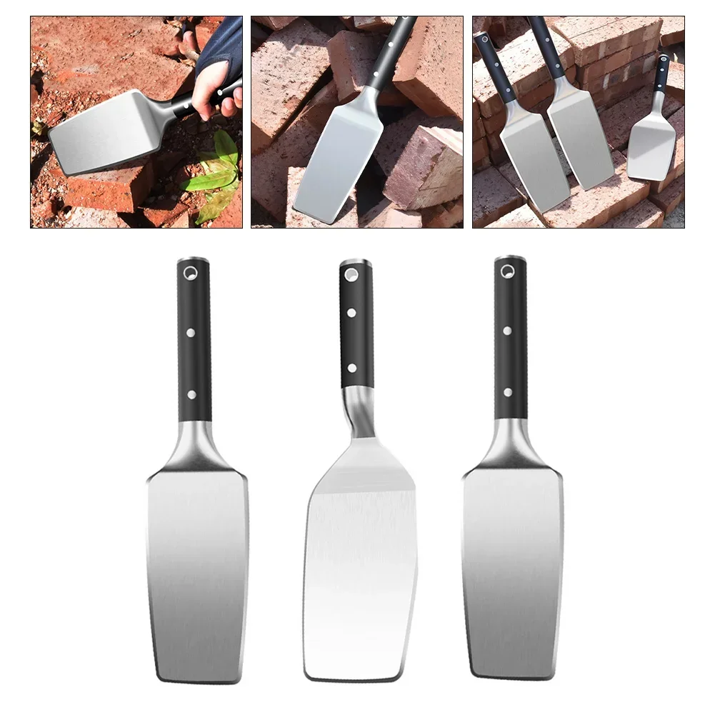 

Stainless Steel Handle Brick Cutter Trowel Double-faced Brick Cutter Wall Tool Stainless Steel Brick Trowel Bricklaying Trowel