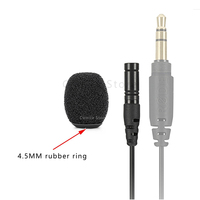 for Rode Lavalier GO Link LAV smartLaV+ Microphone head Voice interview Recording Pen Outdoor Wind Cover Shield dead cat sponge