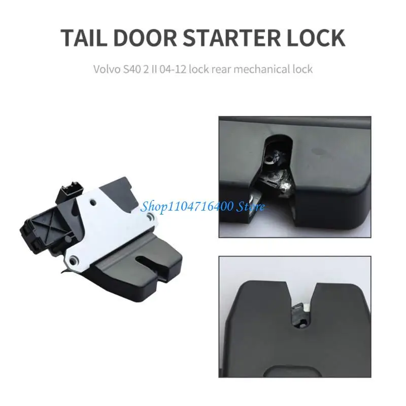 

y1gd Rear Door Lock Actuator Motor Tailgate Boot Hatchs Trunk Luggage Motor Compatible for S40 1.8 2.0 2.4 31335047