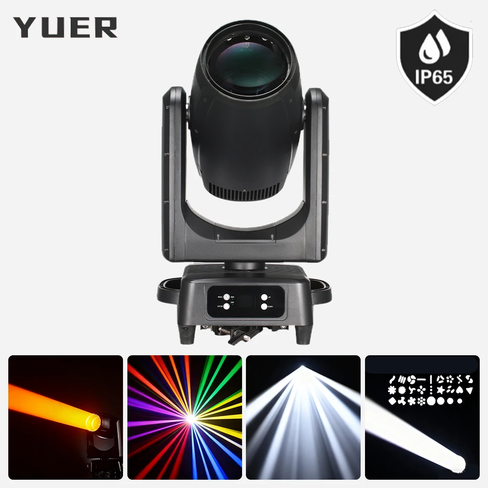 Laser light source 120W Waterproof Beam Moving Head Light Rainbow effect CMY Focus RDM DMX512 for Disco Party Wedding Club bar